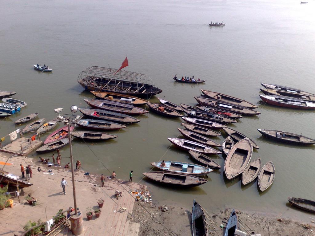Grg Shanti Guest House Varanasi Near Manikarnika Ghat Dış mekan fotoğraf